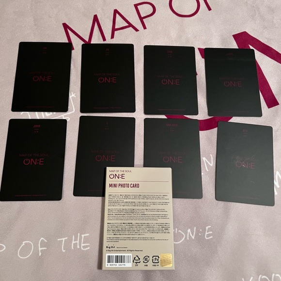 OFFICIAL BTS MOTS ON:E PHOTOCARDS SET #3 - Picture 2 of 2